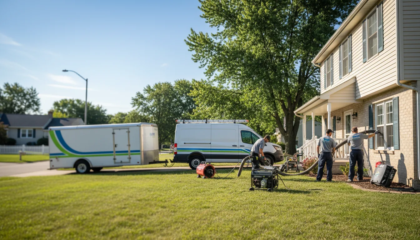 Flooded Basement Restoration And Cleanup With Repair in Waddington, NY near me